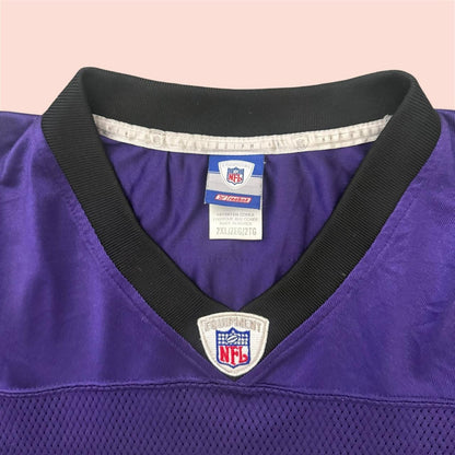 Vintage 00s NFL Reebok Baltimore Ravens Jeff Blake Football Jersey Mens 2XL