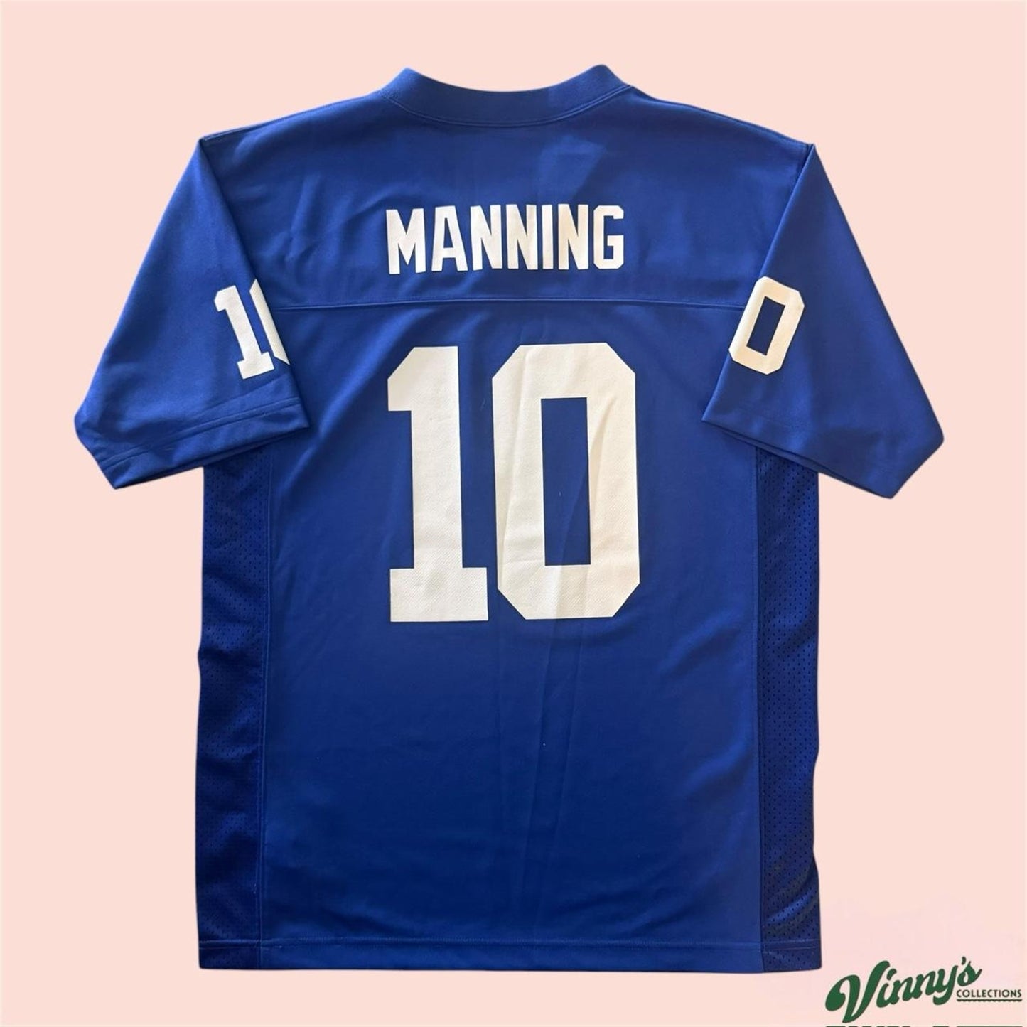 NFL Team Apparel New York Giants Eli Manning Football Jersey Youth Large