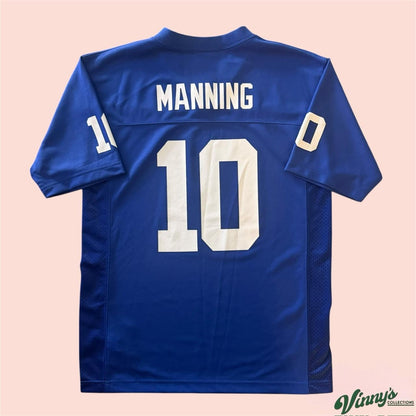 NFL Team Apparel New York Giants Eli Manning Football Jersey Youth Large