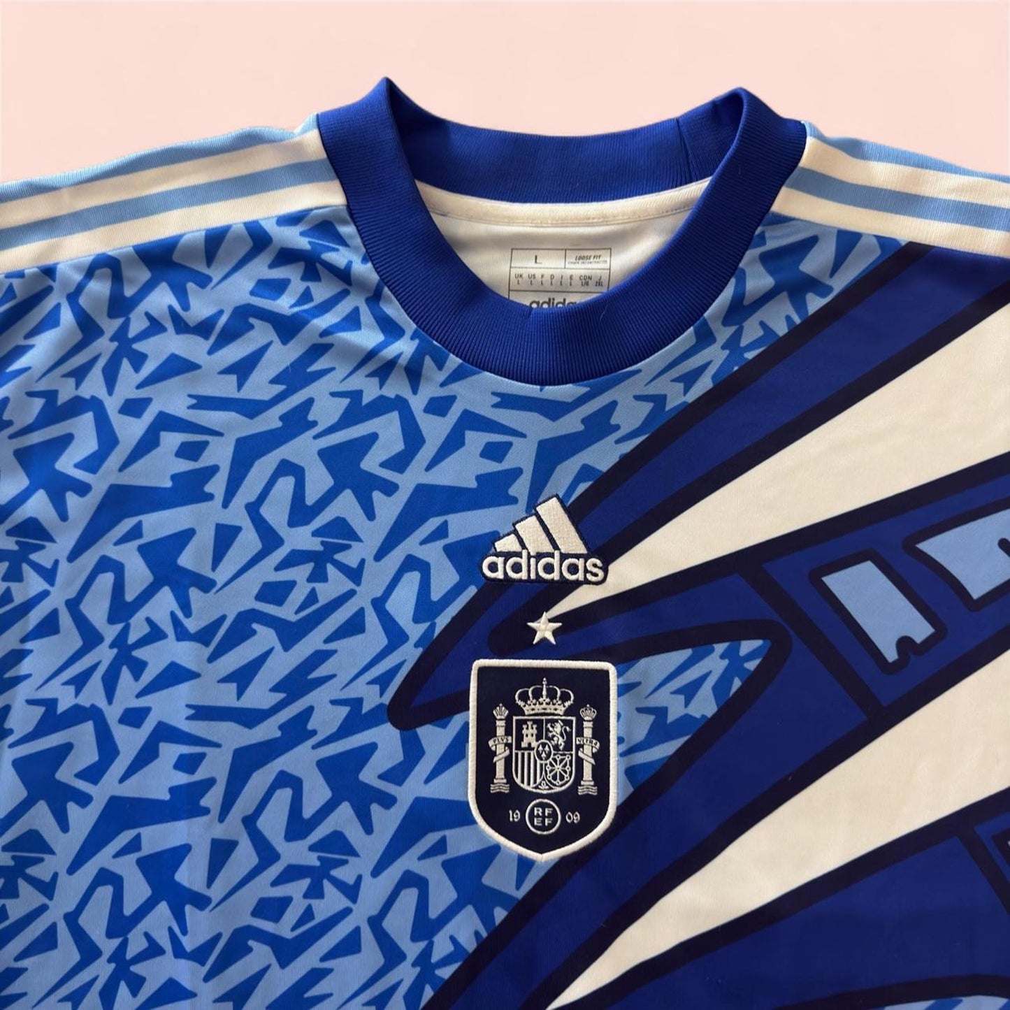 Adidas Retro 1994 Spain World Cup Goalie Soccer Jersey Mens Large