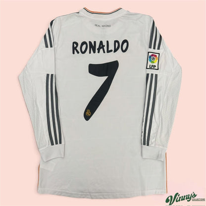 Adidas 2013/14 Real Madrid Cristiano Ronaldo LS Soccer Jersey Kit Mens Medium