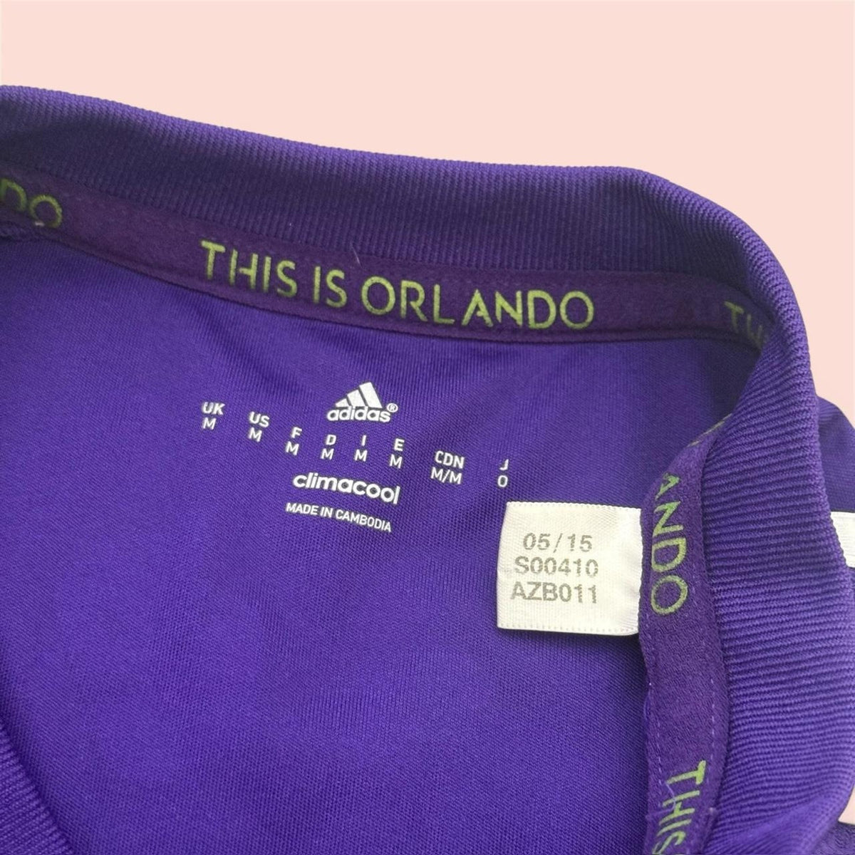Adidas 2015/16 MLS Orlando City Kaka Home Soccer Jersey Kit Mens Medium