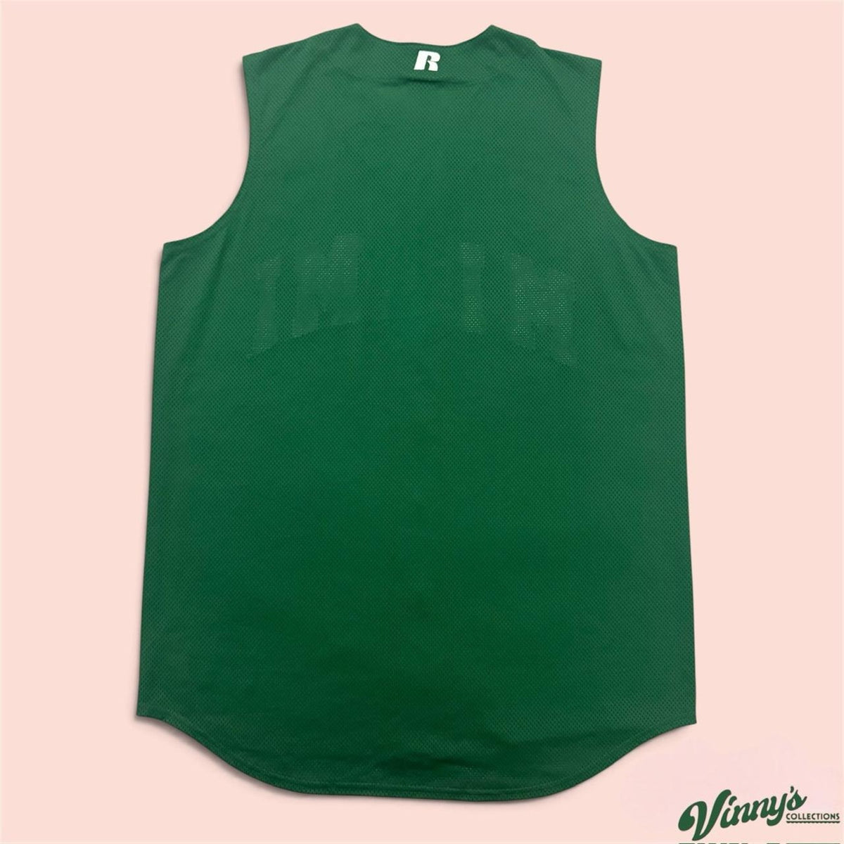 Vintage 90s Russell Athletic Miami Hurricanes College Baseball Jersey Mens Large