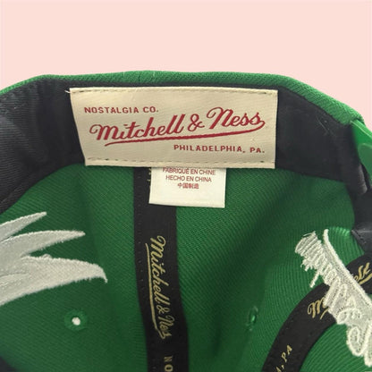 Mitchell & Ness Philadelphia Eagles Kelly Green Wings Snapback Hat