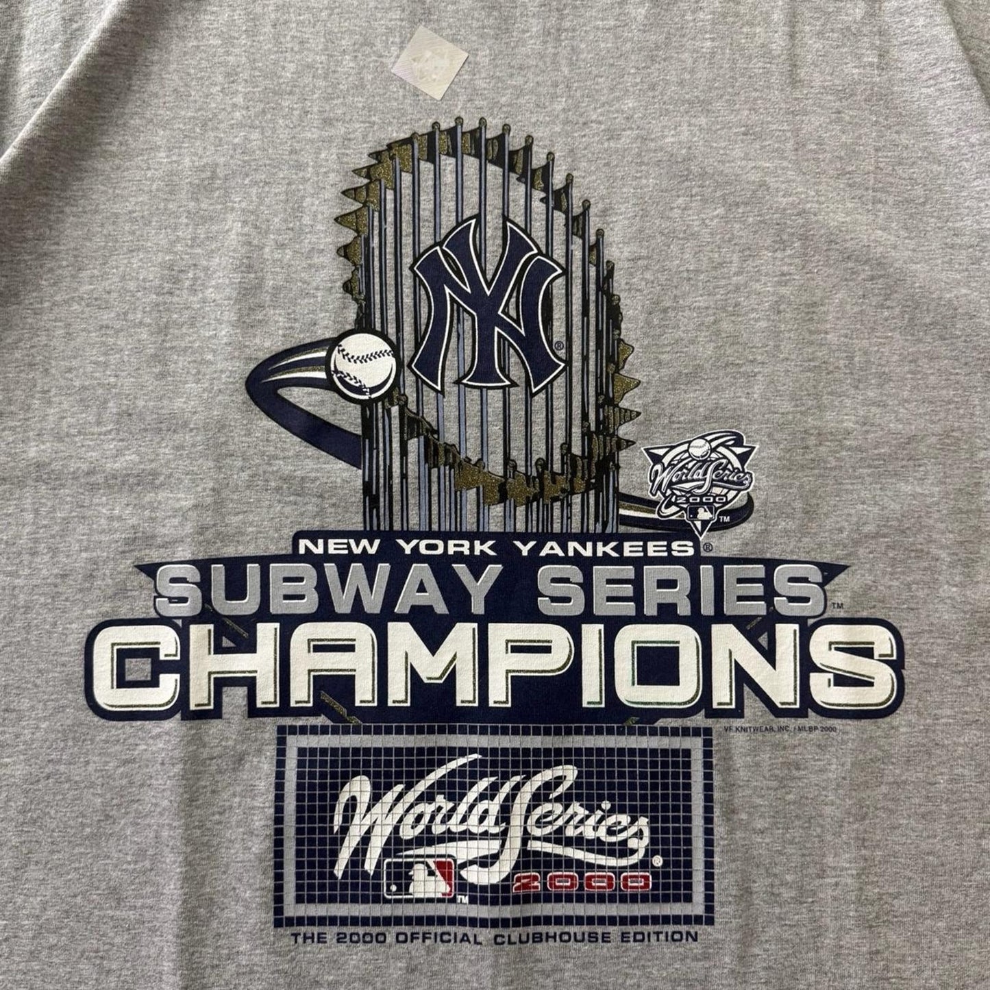 Lee Sport MLB New York Yankees 2000 World Series Shirt Mens XL