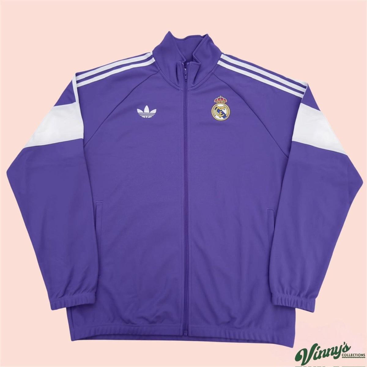 NWT Adidas Real Madrid Soccer Training Jacket Mens Large