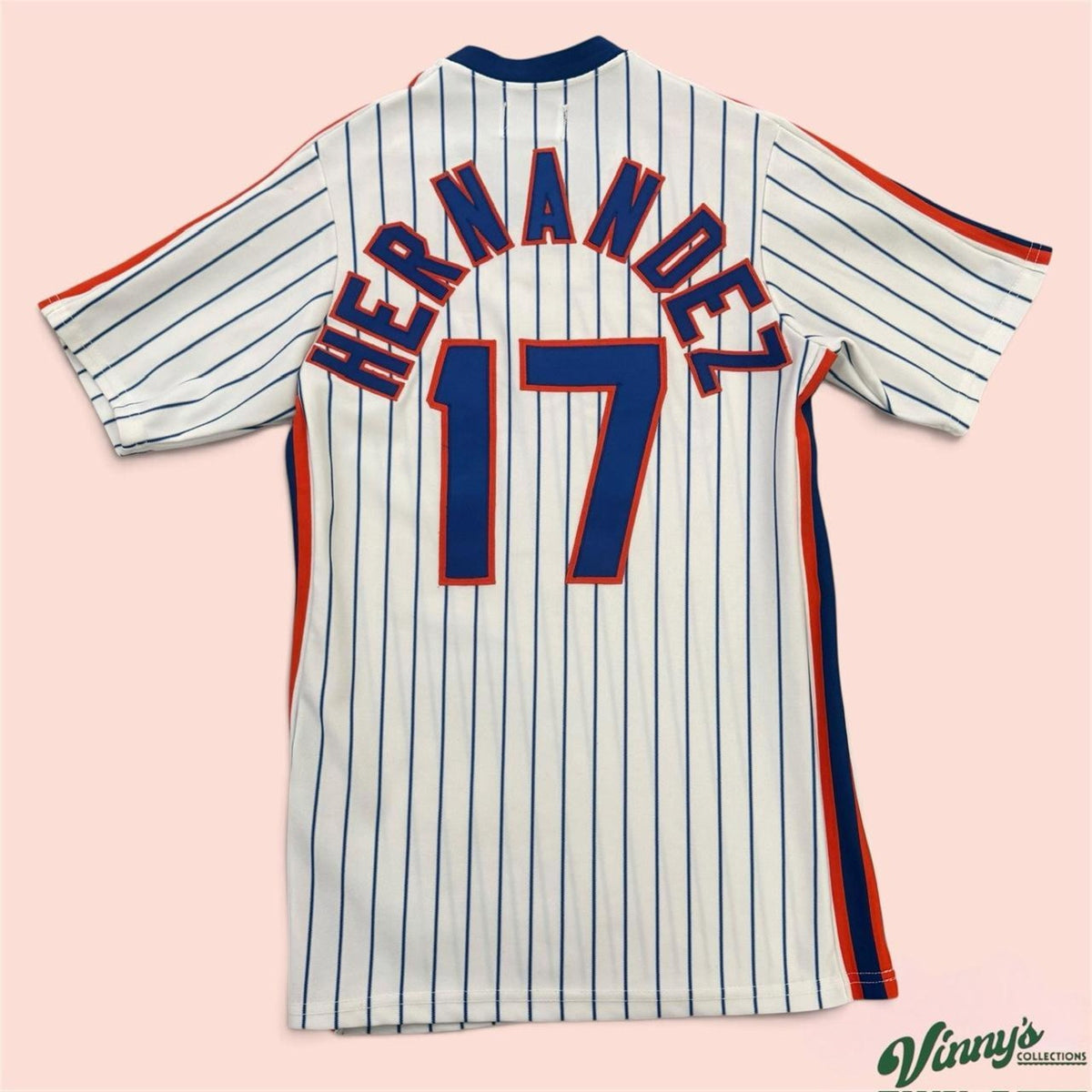Vintage 80s Sand Knit New York Mets Keith Hernandez Baseball Jersey Mens Medium