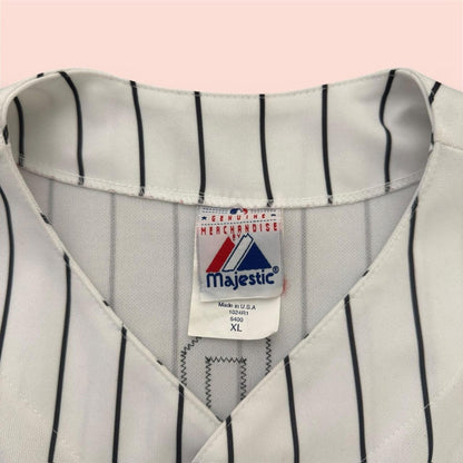 Vintage Majestic Florida Marlins 2003 World Series Miguel Cabrera Jersey Mens XL