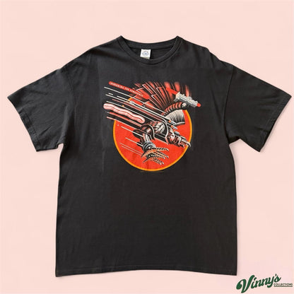 Vintage 00s Delta Judas Priest Screaming For Vengeance Band Tee Shirt Mens XL