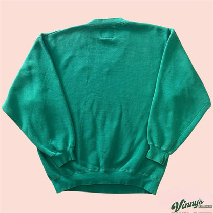 Vintage 90s Galt Crew NCAA Miami Hurricanes College Sweatshirt Mens Large