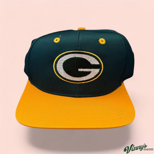 Vintage Game Day NFL Green Bay Packers Football Snapback Cap
