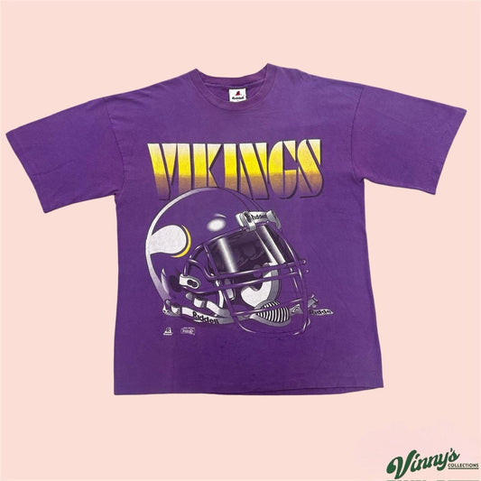 Vintage 90s Riddell NFL Minnesota Vikings Football Shirt Mens XL