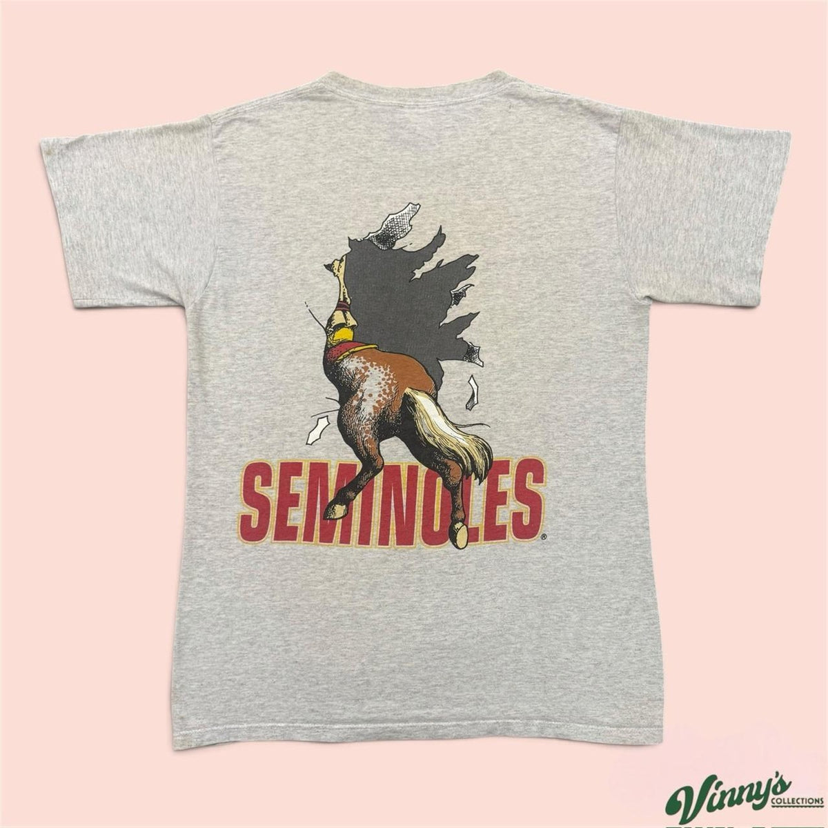 Vintage Nutmeg Florida State Seminoles FSU Breakthrough College Shirt Mens Large