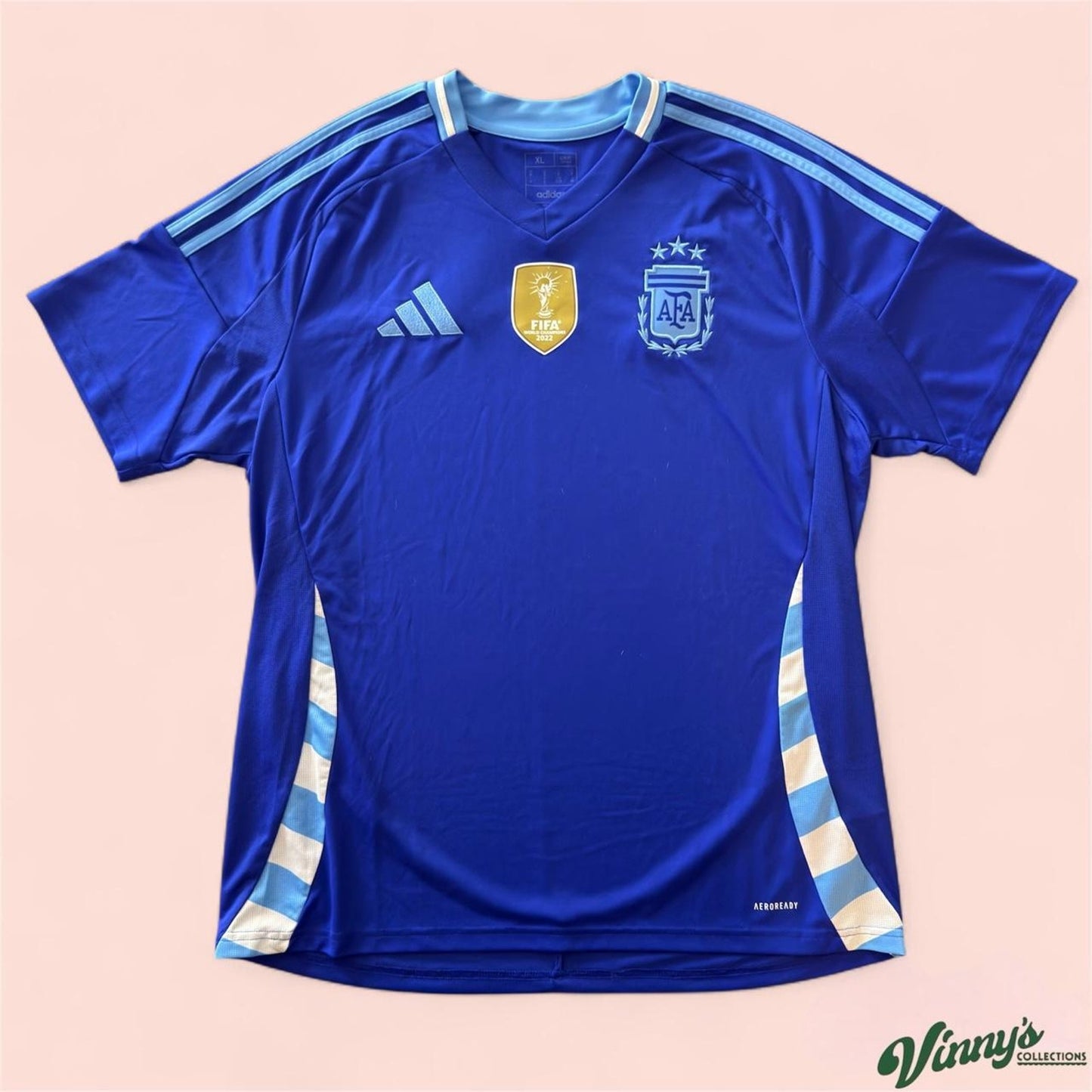 Adidas 2024 Argentina Copa América Away Soccer Jersey Kit Mens XL