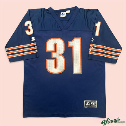 Vintage 90s Starter Chicago Bears Rashaan Salaam Football Jersey Mens 48 Large