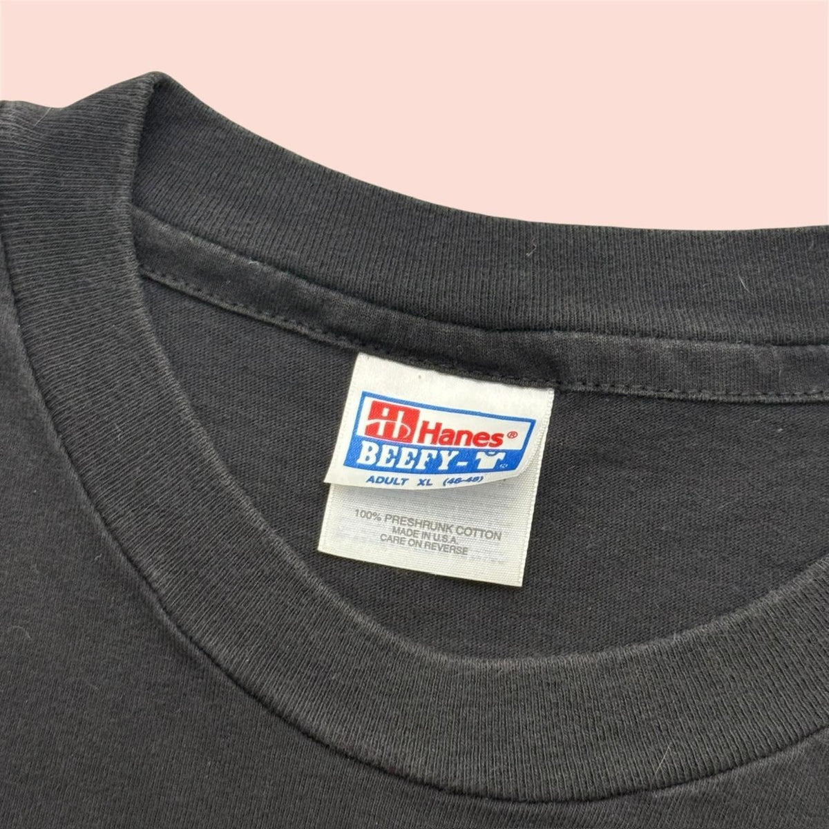 Vintage 90s Hanes Beefy 1996 Sturgis Black Hills Bike Shirt Mens XL