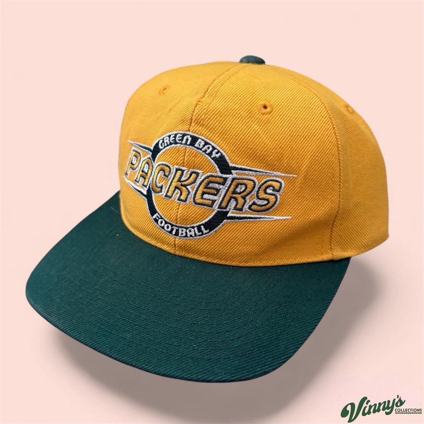 Vintage 90s NFL Green Bay Packers Football Snapback Hat