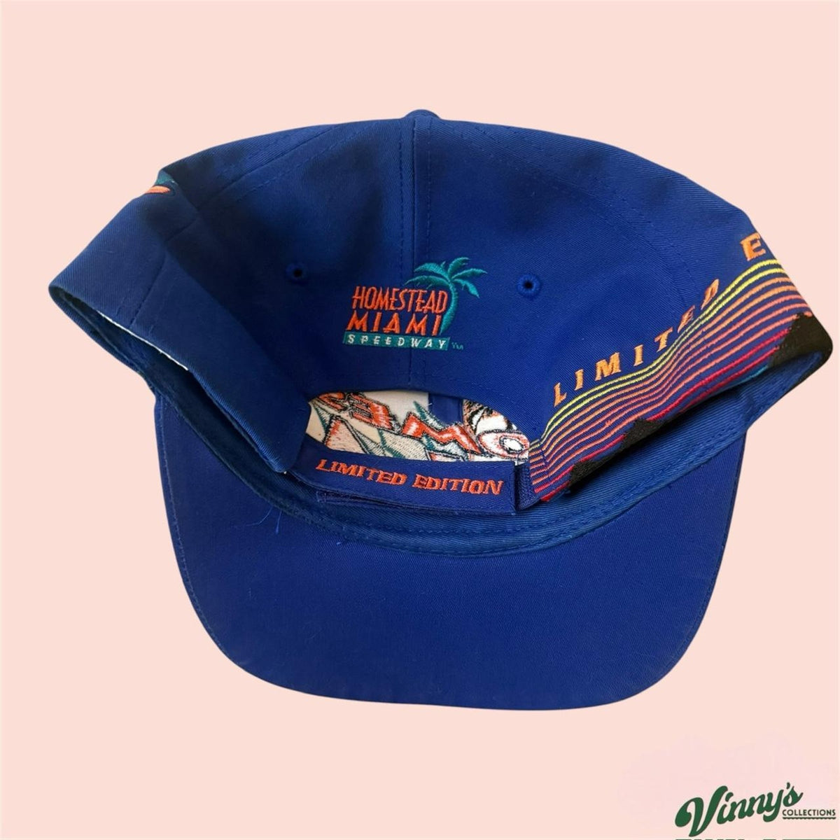 Vintage 90s Homestead Miami Speedway Racing Strapback Hat