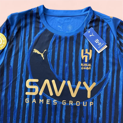 NWT 2025/26 Puma Kid Super Al Hilal Yassine Soccer Jersey Kit Mens 2XL