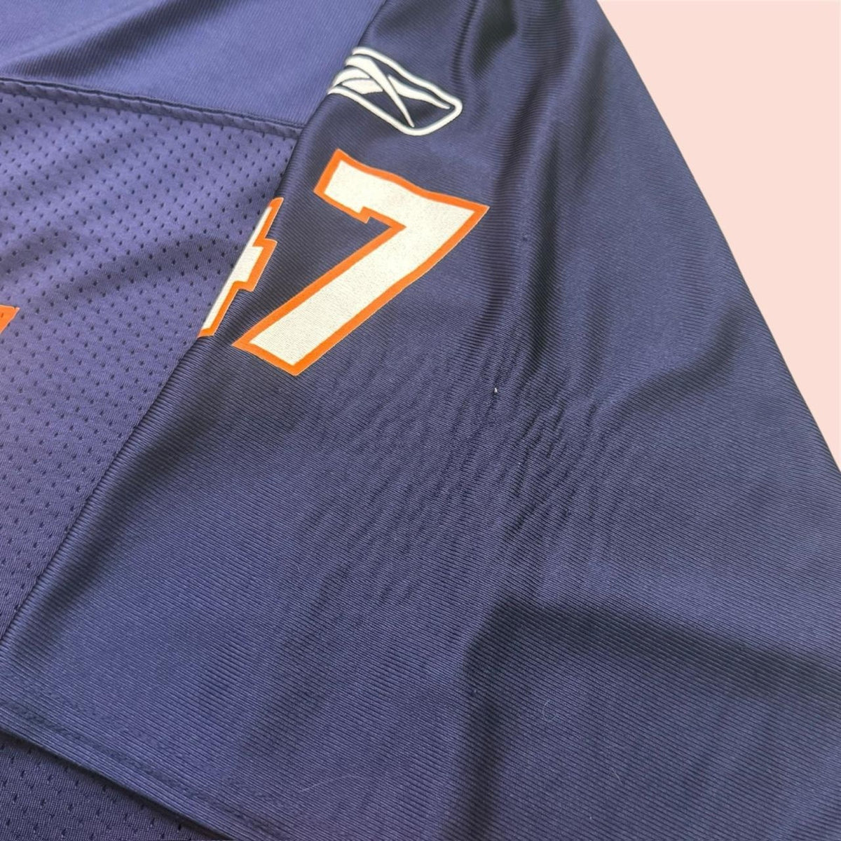 Vintage 90s Reebok Denver Broncos John Lynch Football Jersey Mens XL