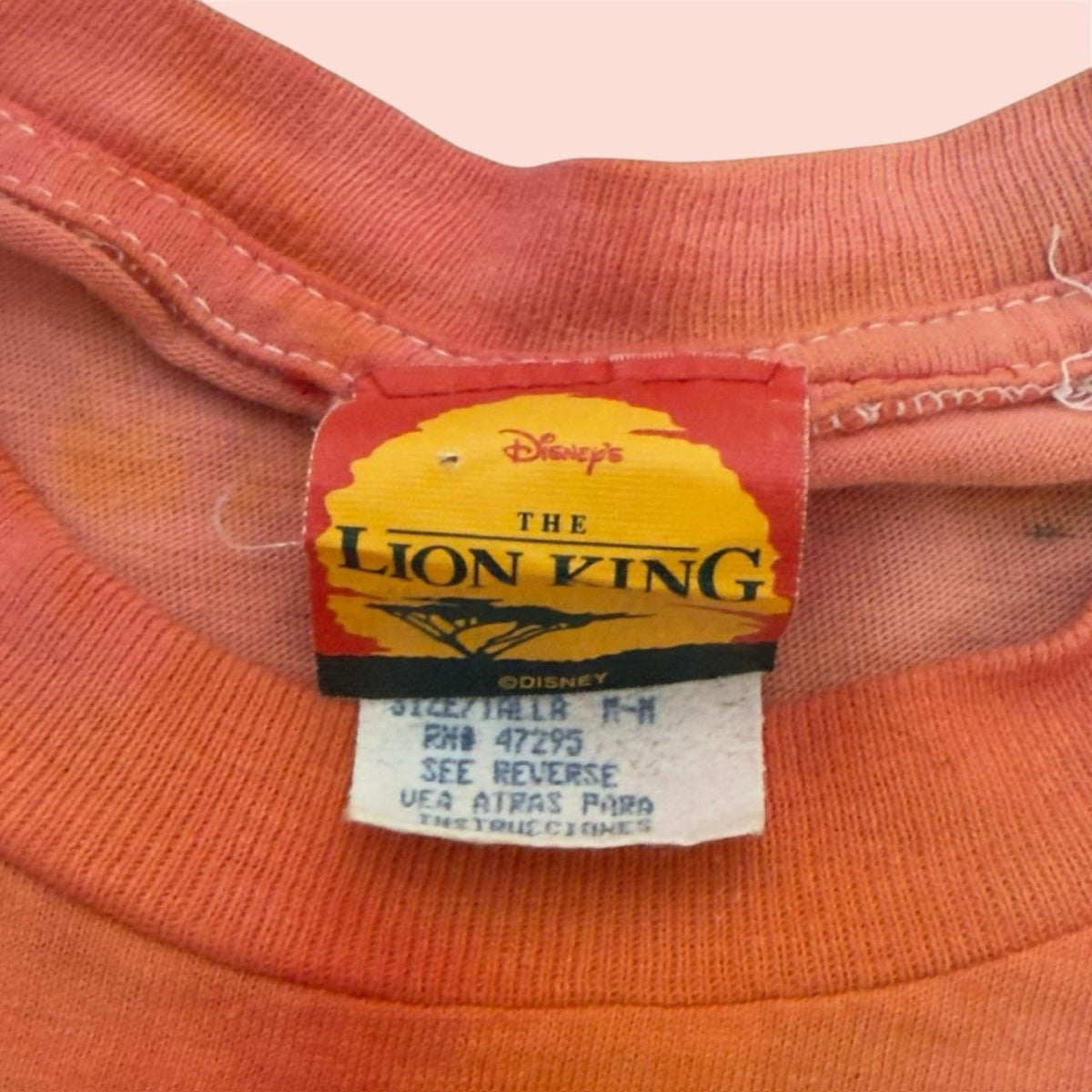 Vintage 90s Disney The Lion King AOP Shirt Mens Medium