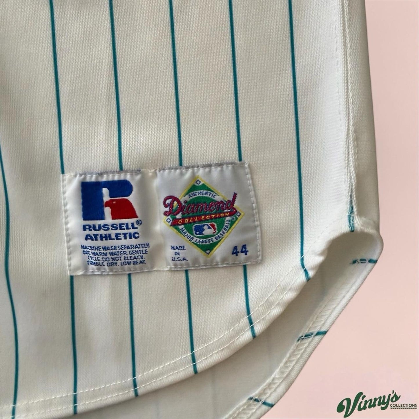 Russell Athletic MLB Florida Marlins Sleeveless Baseball Jersey Mens 44 Medium