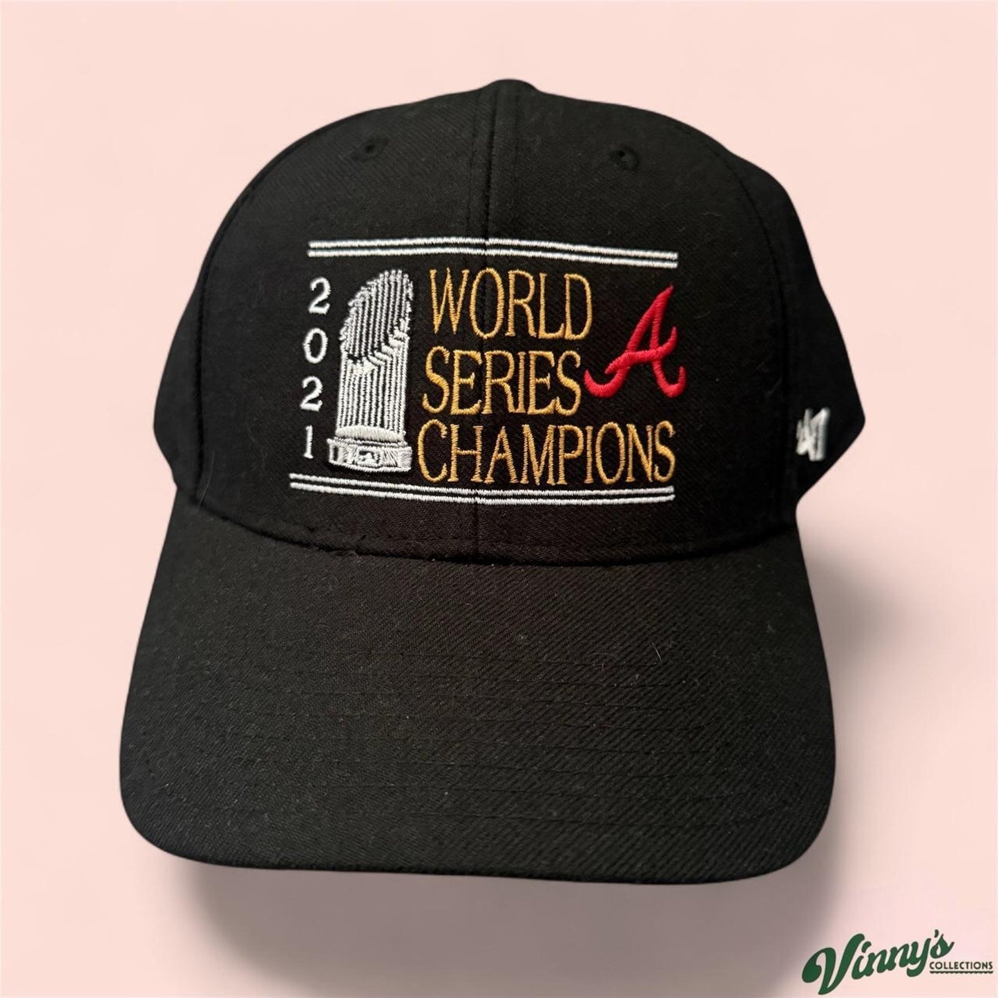 47 Brand 2021 MLB Atlanta Braves World Series Champions Baseball Cap Hat