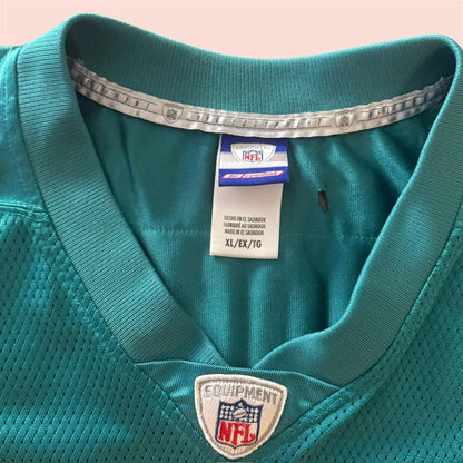 Vintage 00s NFL Reebok Miami Dolphins Zach Thomas Football Jersey Mens XL