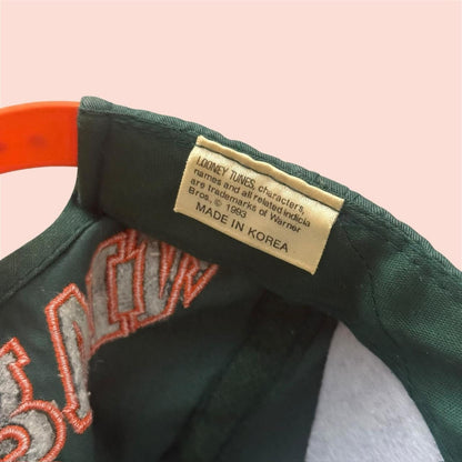 Vintage 90s Looney Tunes Marvin the Martian Snapback Hat