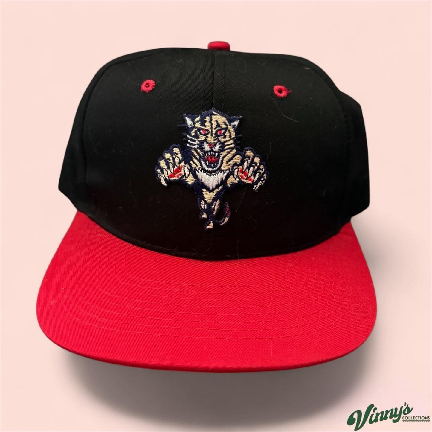 Vintage 90s Nissin NHL Florida Panthers Hockey Snapback