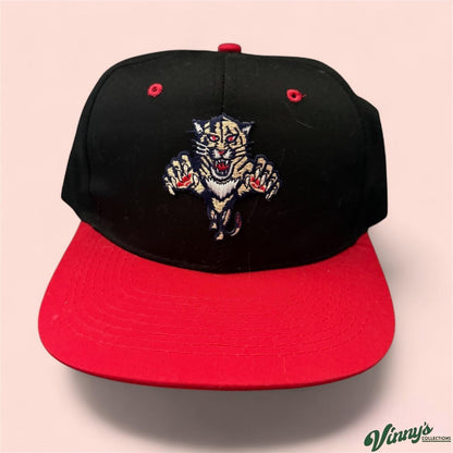 Vintage 90s Nissin NHL Florida Panthers Hockey Snapback