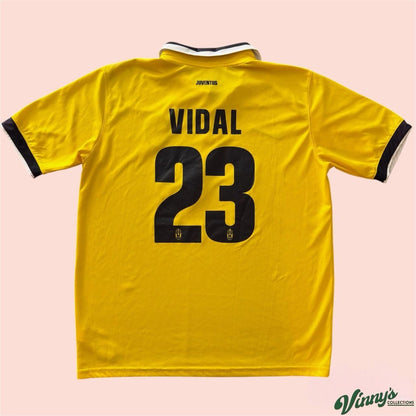 Vintage 2013/14 Nike Juventus Arturo Vidal Away Soccer Kit Jersey Mens XL