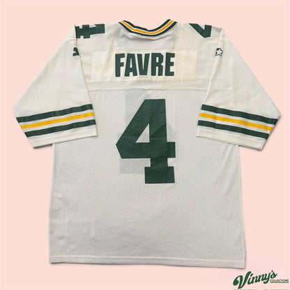 Vintage 90s Starter Green Bay Packers Brett Favre Football Jersey Mens Large