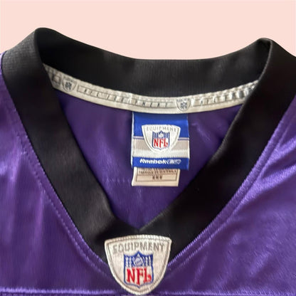 Vintage Reebok NFL Baltimore Ravens Joe Flacco Football Jersey Mens Medium