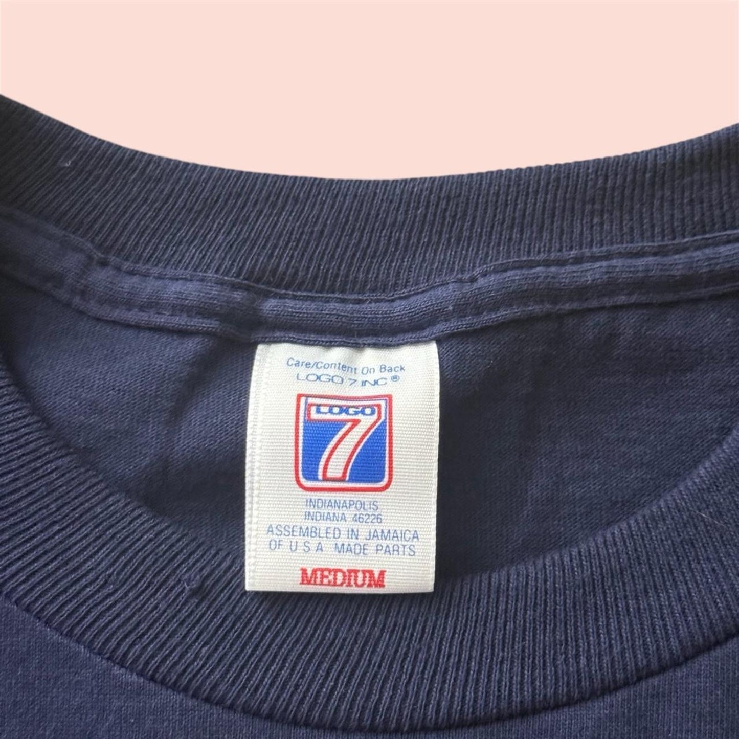 Vintage 1992 Logo 7 Dallas Cowboys Super Bowl Football Shirt Mens Medium