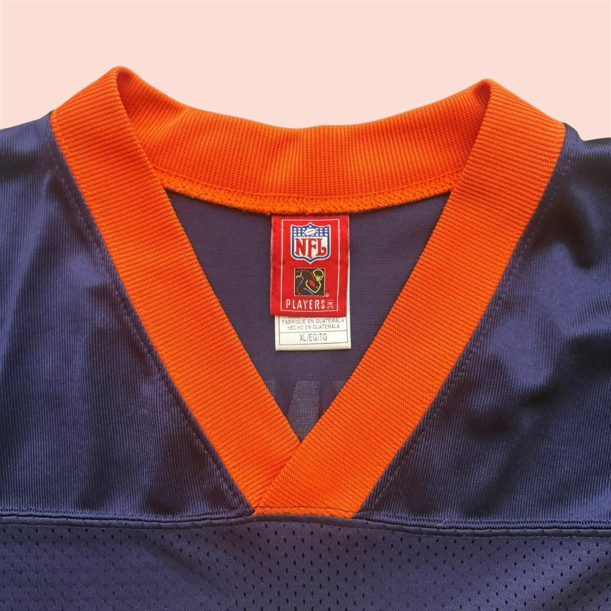 Vintage 90s Reebok Denver Broncos John Lynch Football Jersey Mens XL